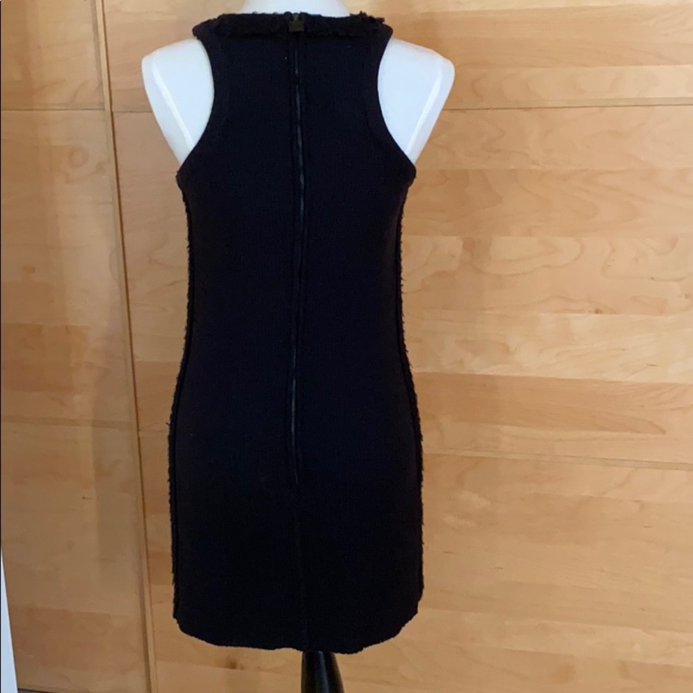 CHANEL sleeveless DRESS w/CC logo XS/4 US-36 Franc - Picture 6 of 12